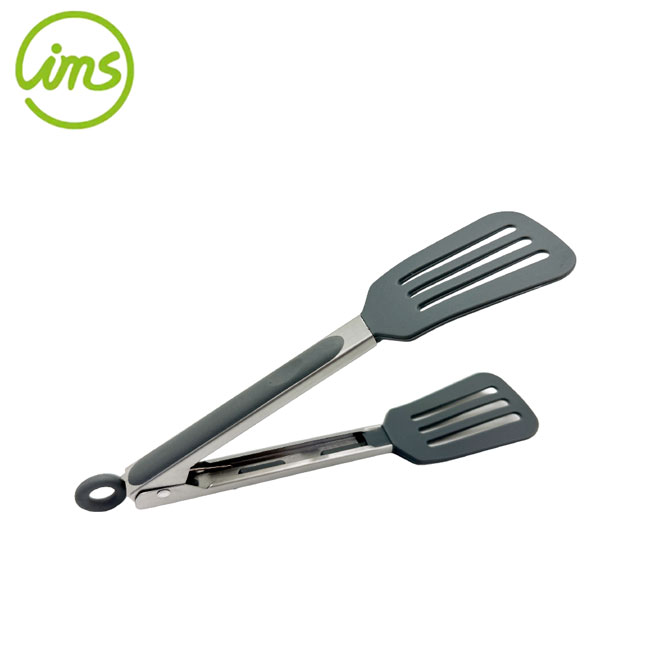 Silicone Slotted Turner Tongs